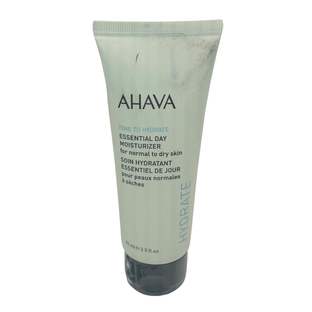 AHAVA Time To Hydrate Essential Day Moisturizer Normal to‎ Dry Skin 75ml 2.5oz